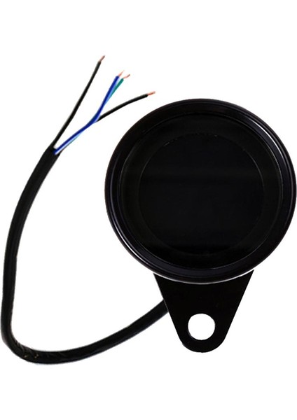 Evrensel Alüminyum Çok Fonksiyonlu Motosiklet Kilometre Sayacı Hız Göstergesi Siyah (Yurt Dışından) indirimleri