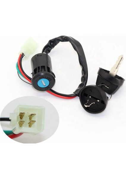Süper Için 2 Anahtar Kontak Anahtarı Olan 4 Kablo (Yurt Dışından) fırsatları