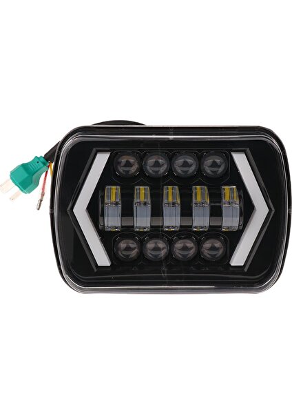 2 Adet LED Far Halo Arrow Melek Jeep Wrangler Yj Kamyon Için Işık (Yurt Dışından)