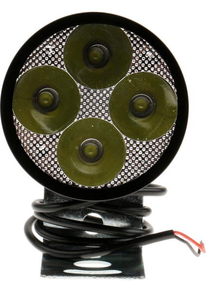 20 W 12-90 V LED E-Bike Elektrikli Motoru Moped Scooter Atv Far Siyah (Yurt Dışından)