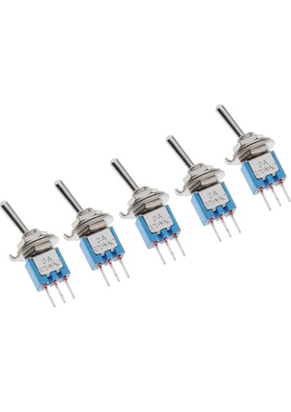 5x 3 Adet Pcb Geçiş Anahtarı Anlık Mini Metal Rocker Anahtarları Araba Motoru (Yurt Dışından) modelleri