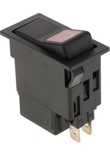 2x Kırmızı LED Rocker Anahtarı Açma Kapalı 2 Pin Spst Işık Çubuk Kamyon Arabası (Yurt Dışından)