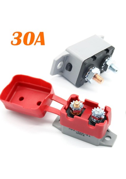 30 A Cıvata Otomatik Aşırı Yük Koruyucu ile Bir Devre Kesici Su Geçirmez 12 V 24V (Yurt Dışından)