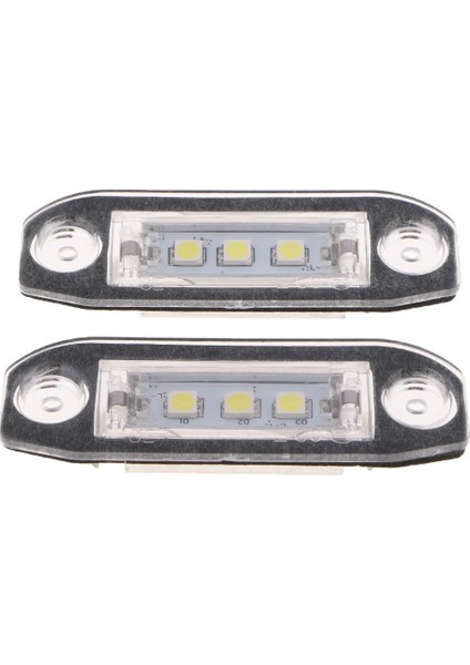 Çift LED Lisans Numarası Plaka Işık Lambaları Volvo S80 XC90 S40 V60 S60 C70 Için (Yurt Dışından) fiyatları
