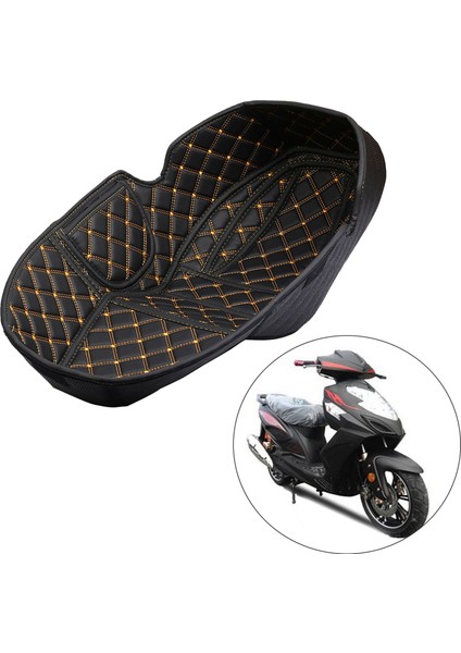 Honda PCX150 Aksesuarı Için Esnek Dıy Koltuk Koruyucusu Kayma Önleyici Toz Geçirmez (Yurt Dışından)