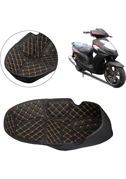 Honda PCX150 Aksesuarı Için Esnek Dıy Koltuk Koruyucusu Kayma Önleyici Toz Geçirmez (Yurt Dışından)