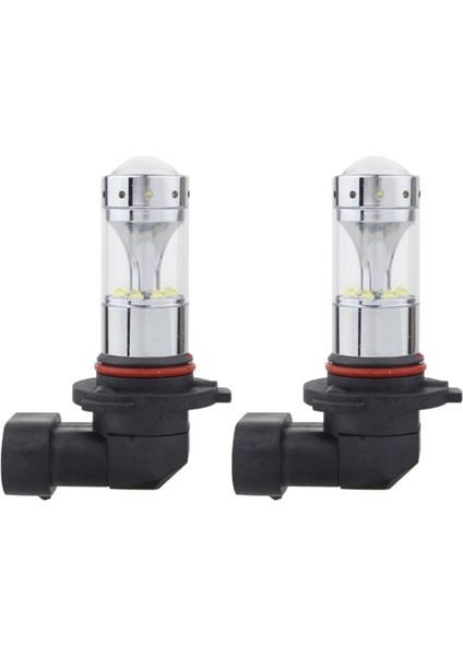 2x 9005 Hb3 LED Foglight Ampuller 60 W Yüksek Güç 6000 K Xenon Beyaz (Yurt Dışından)