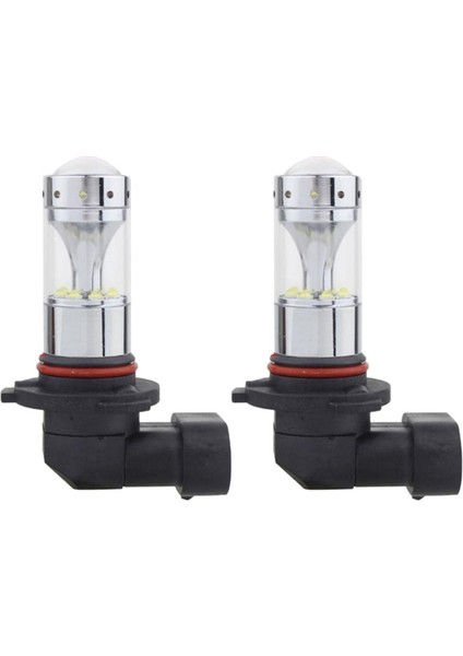 2x 9005 Hb3 LED Foglight Ampuller 60 W Yüksek Güç 6000 K Xenon Beyaz (Yurt Dışından)