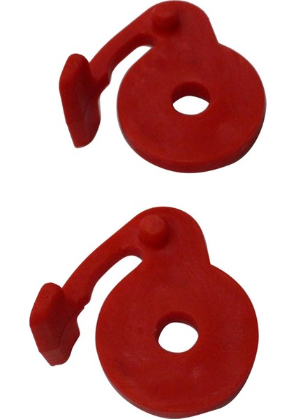 2x Kırmızı Plastik Yan Duvar Kilitleme Stema Basic Serisi Için Temel Değiştirme Sigorta (Yurt Dışından)