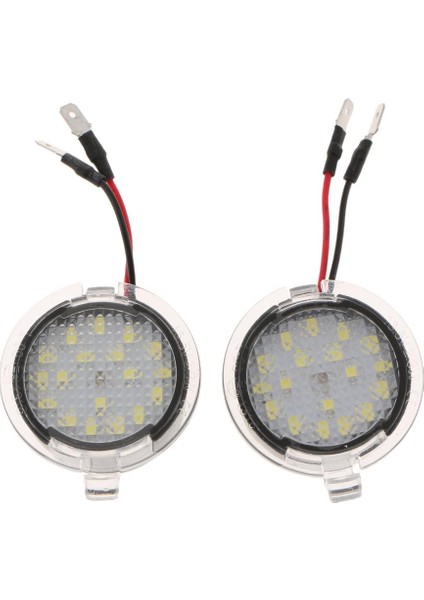 2x Beyaz 18-Led Yan Görünüm Ayna Işıkları Altında Ford Explorer 11-18 (Yurt Dışından) modelleri