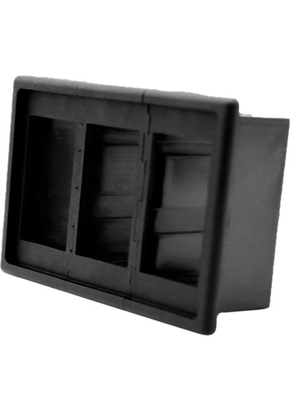 3 Yollu Araba Rocker Anahtar Klip Paneli Devriye Tutucu Tutucu Konut Kiti (Yurt Dışından)