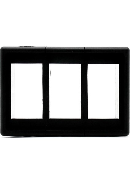 3 Yollu Araba Rocker Anahtar Klip Paneli Devriye Tutucu Tutucu Konut Kiti (Yurt Dışından) fırsatları