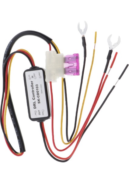 3 Parça Araba LED Gündüz Çalışan Işık Dimmer 12-18 V 5A Oto Drl Denetleyici (Yurt Dışından)