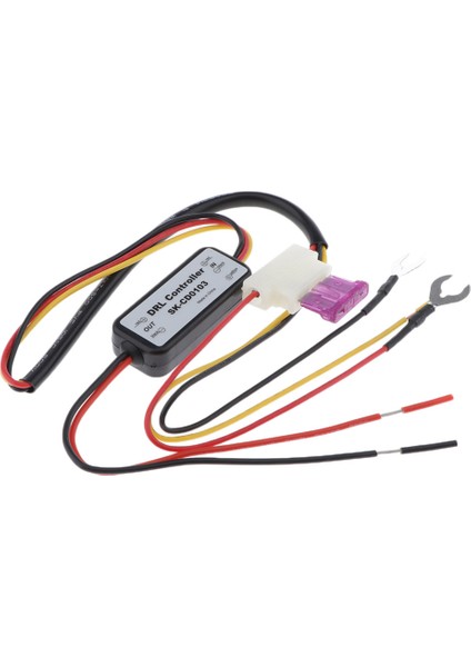 3 Parça Araba LED Gündüz Çalışan Işık Dimmer 12-18 V 5A Oto Drl Denetleyici (Yurt Dışından)