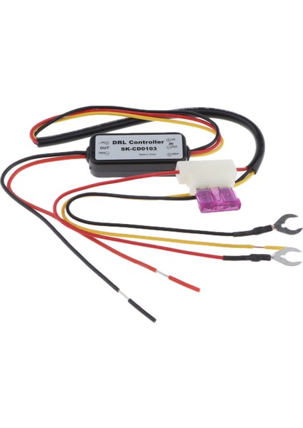 3 Parça Araba LED Gündüz Çalışan Işık Dimmer 12-18 V 5A Oto Drl Denetleyici (Yurt Dışından)