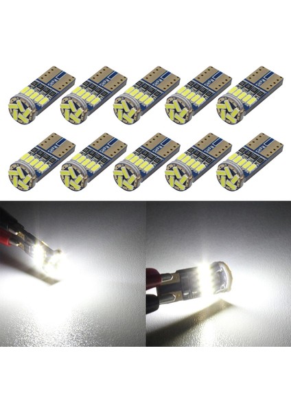 10 Adet Araba Iç Kubbe Ampulleri LED Düşük Güç Tüketimi Fiş ve Oyun (Yurt Dışından) fırsatları