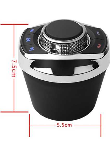 Araba Ses Adaptörü Denetleyicisi Direksiyon Simidi Kontrolü Medya Düğmesi Siyah (Yurt Dışından) modelleri