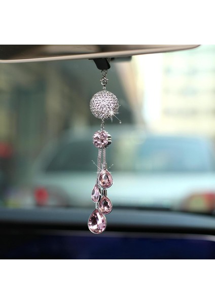 Dikiz Aynası Kolye Asılı Süsleme Aksesuarları Kadınlar Için Adam Pembe (Yurt Dışından) fiyatları