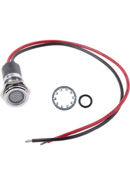 12V 14MM LED Dash Pilot Panel Göstergesi Araba Tekne Kamyonu Van Için Uyarı Işık Lambası - Beyaz (Yurt Dışından)