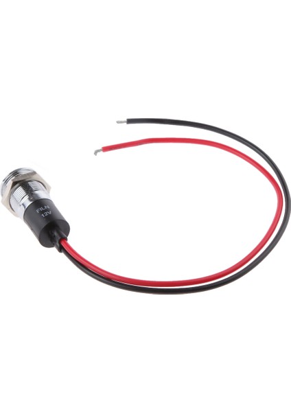 12V 14MM LED Dash Pilot Panel Göstergesi Araba Tekne Kamyonu Van Için Uyarı Işık Lambası - Beyaz (Yurt Dışından) fırsatları