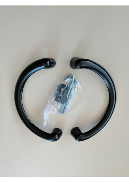 Yarımay Kol Mat Siyah 1030