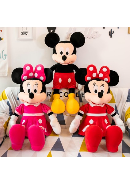 Minnie Mouse ve Mickey Mouse Peluş Oyuncak 30CM (Yurt Dışından)
