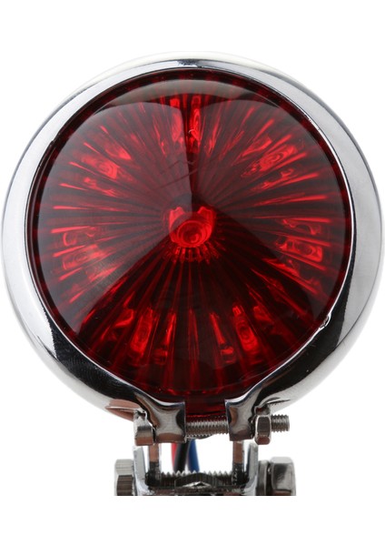Motosiklet Krom LED Arka Durdurma Kuyruk Işığı Özel Streetfighter Lens Kırmızı (Yurt Dışından) indirimleri