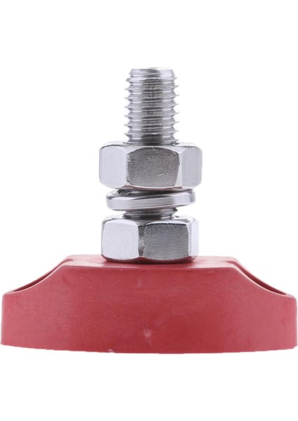 4pcs 6mm Paslanmaz Çelik Tek Saplama Güç Bağlantı Bloğu - Kırmızı (Yurt Dışından) modelleri
