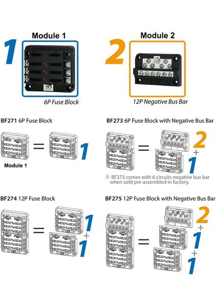 6WAY 32V Sigorta Kutusu Bloğu ve Toz Geçirmez Göstergeler ve Çıkartmalar (Yurt Dışından)