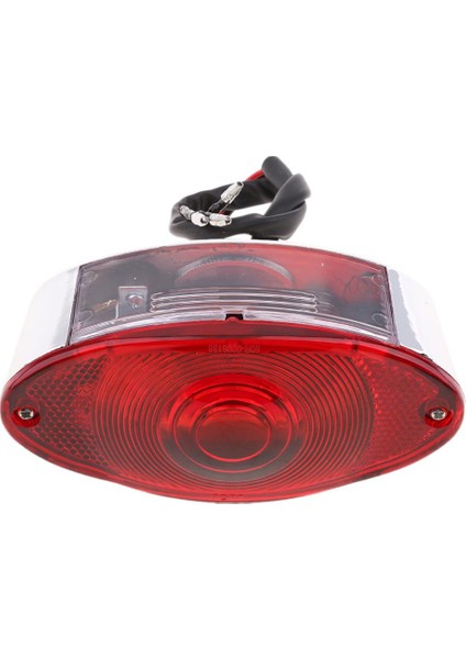 1 Parça Arka Lambası Dönüş Sinyali Fren Lambası 3-Tel Konektörü Plastikten Çalışan Işık, Fren Lambası, - Krom (Yurt Dışından)