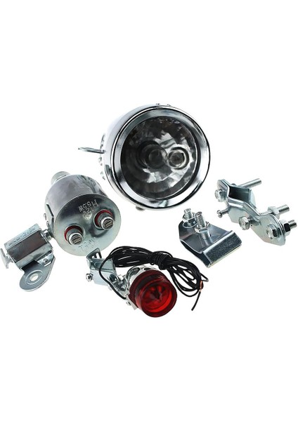 Evrensel Bisiklet Bisiklet 12 V 6 W Dinamo Far Kuyruk Işık Assy (Yurt Dışından)