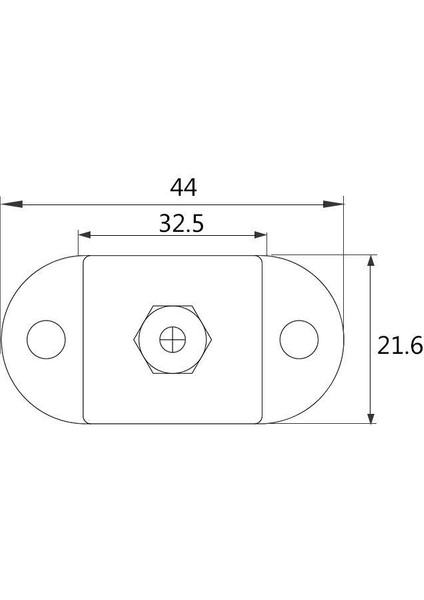 Ağır Iş Paslanmaz Çelik Yalıtımlı Terminal Bloğu 8mm Tek Damızlık Kırmızı 8mm (Yurt Dışından)