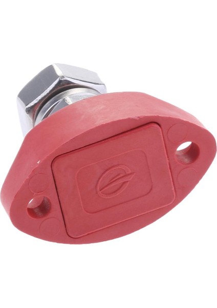 Ağır Iş Paslanmaz Çelik Yalıtımlı Terminal Bloğu 8mm Tek Damızlık Kırmızı 8mm (Yurt Dışından)