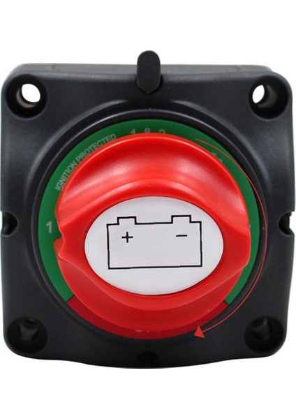 2pcs 12V/24V 3 Hız Açma-Kapama Pil Izolatörü Tekne 60A Için Bağlantı Anahtarı (Yurt Dışından)
