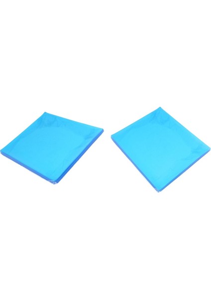 2-Piece Motosiklet Koltuk Elastik Fiber Konfor Jel Soğuk Pad Yastık 25X22X1CM (Yurt Dışından)