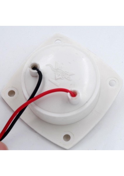 2pcs Deniz Botu LED Refakatçi Yolu Nezaket Aksanı LED Beyaz Işık Abs (Yurt Dışından)