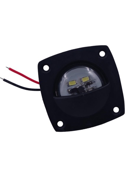 2pcs Deniz Botu LED Refakatçi Yolu Nezaket Aksanı LED Beyaz Işık Abs (Yurt Dışından)