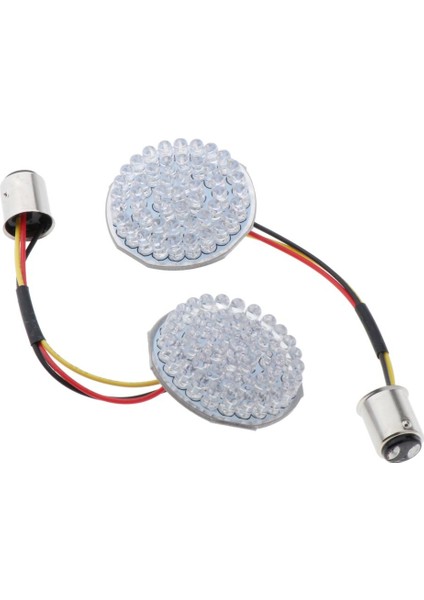 2pcs Kırmızı 50MM 2 "led Işık Dönüş Sinyali Ampul Ekleri Motosiklet Için (Yurt Dışından) fırsatları