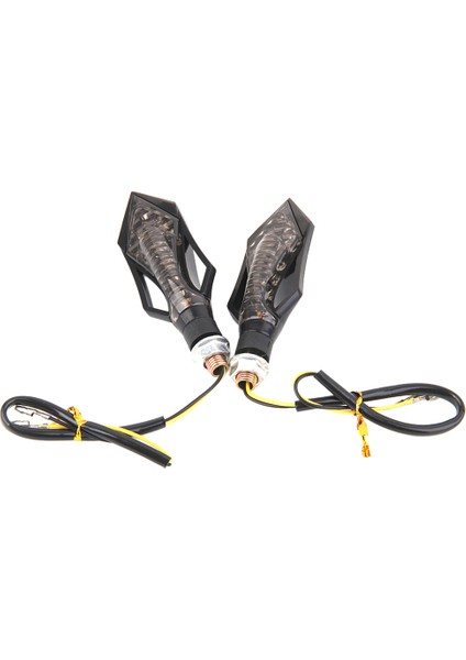 Karbon Turn Sinyal 9led Çift Spor Motosiklet Kirli Bisiklet Süper Moto Yanıp (Yurt Dışından) fırsatları
