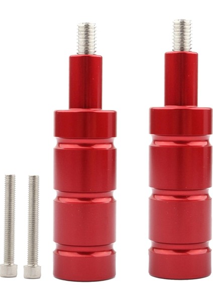 2pcs Motosiklet Sis Fark Braketi M8 Montaj Kırmızı Kurulumu Kolay (Yurt Dışından) fiyatları