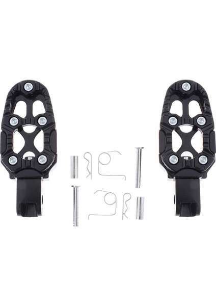 Alaşım Siyah Footbrake Arka Peg Braket Montaj Motosiklet Için Ayak Çekimi (Yurt Dışından)