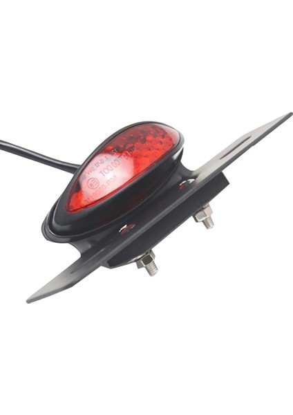 12V 14 LED Motosiklet Dönüş Sinyal Freni Plakası Entegre Kuyruk Işığı (Yurt Dışından) modelleri