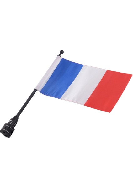 Bayrak ile Motosiklet Bayrak Direği Tutucu Evrensel Için Uygun - Siyah 1 Fr Bayrak 1 (Yurt Dışından) fırsatları