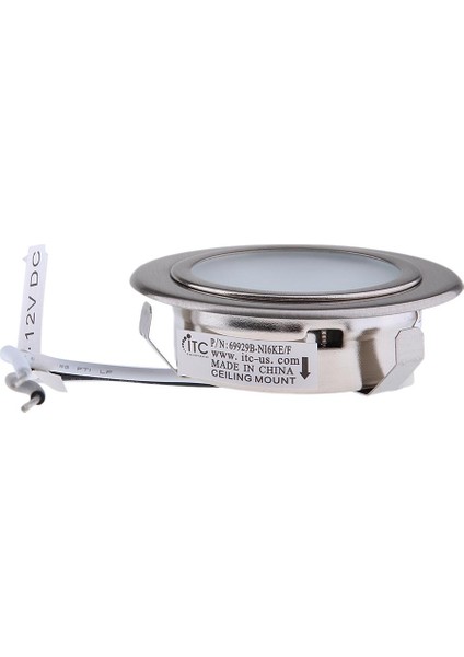 12V 2.5W LED Tavan Işığı 2.75 "gömme Aşağı Aydınlatma 6000K (Yurt Dışından)