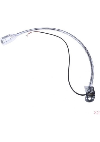 2 X12V LED Okuma Işık Başlık Duvar Yüzey Montaj Yatak Odası/oturma Odası (Yurt Dışından)