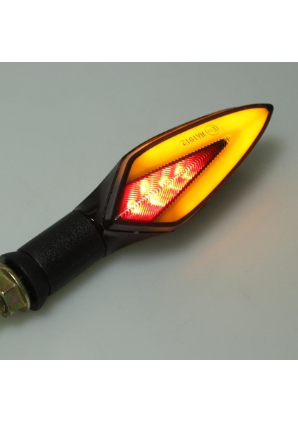 2x Evrensel Motosiklet Amber LED Dönüş Sinyal Göstergesi Blinker Işık Lambası (Yurt Dışından) modelleri