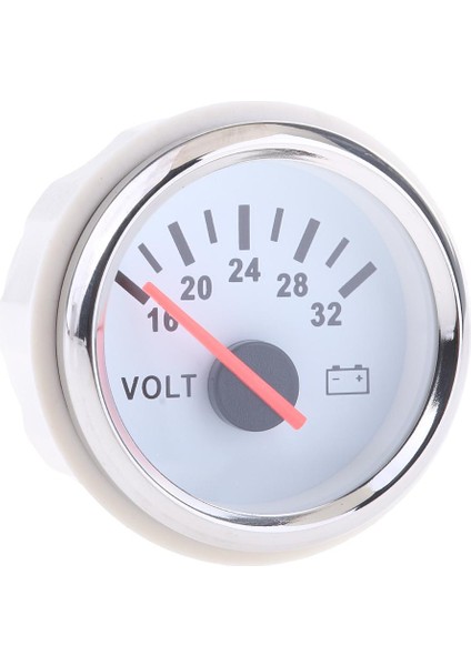 811-00031 2 Inç 52MM Deniz Tekne Elektronik 16-32V Volt Metre Ölçer Tip 1 (Yurt Dışından)
