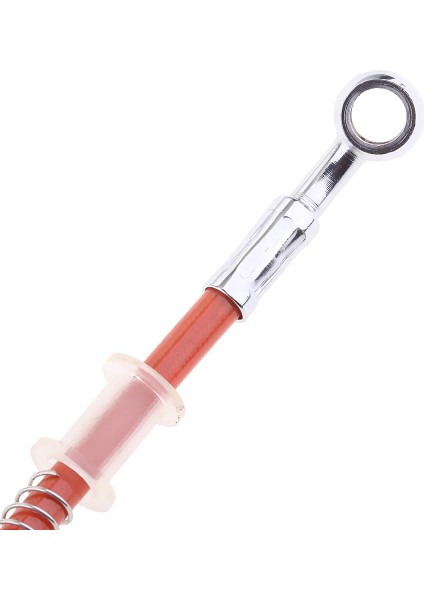 Evrensel Motosiklet Örgülü Çelik Fren Debriyaj Yağı Hortum Hattı -Orange 130CM (Yurt Dışından)