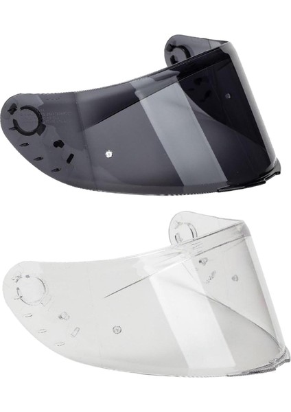 2 Adet 2 Anti Uv Anti Sis Motosiklet Kaskı Güneş Vizör Kalkanı Lens (Yurt Dışından)