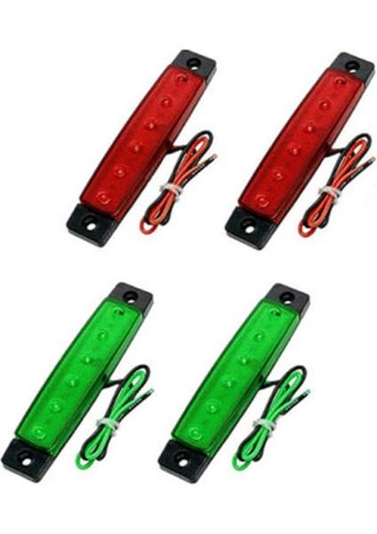 12X Deniz Navigasyon Işığı LED Kırmızı ve Yeşil Yay Aydınlatma Lambası Dc 12V Kayak Için (Yurt Dışından) indirimleri